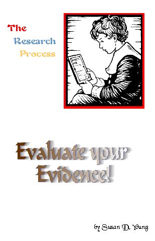 Evaluate your Evidence