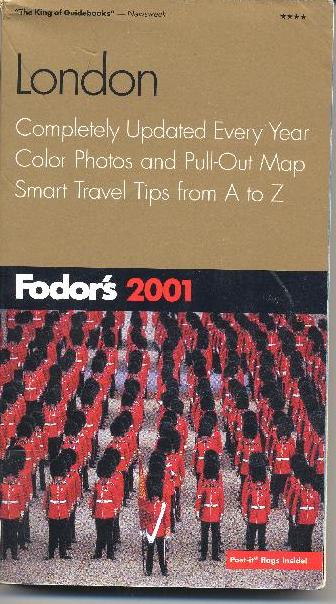 Fodor's London travel book, 2001